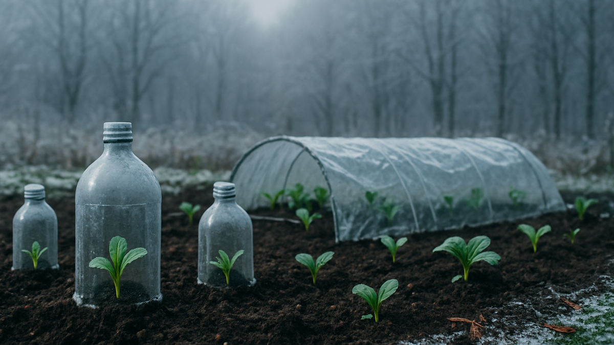 🌱 ¿Cómo proteger tus almácigos del frío en invierno? [Guía práctica]