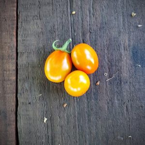 Tomate Cherry naranjo