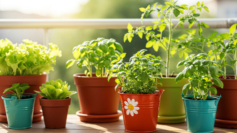 🪴 Cómo hacer una huerta en macetas: Guía práctica para cultivar en espacios pequeños
