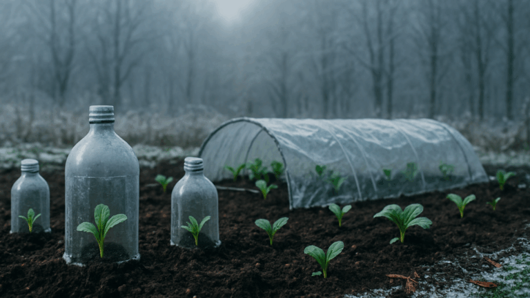 🌱 ¿Cómo proteger tus almácigos del frío en invierno? [Guía práctica]