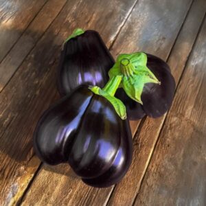 Berenjena Heart shaped