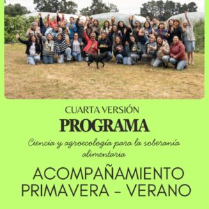Estudiantes compartiendo en el curso de agroecologia y huerta de Tante Puppe